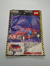 LEGO 8865 Technics Test Car Custom Retro 1988-1980s Vintage Instruction Manual