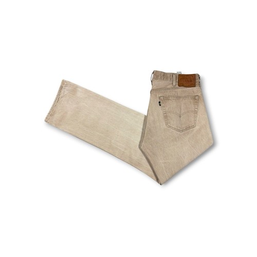 Levi 501 sand beige washed - beige,