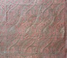 Antique french paisley piano - paisley,