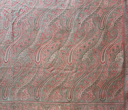 Antique french paisley - paisley, piano