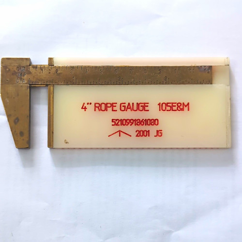 105e8m plastic rope gauge - rope,