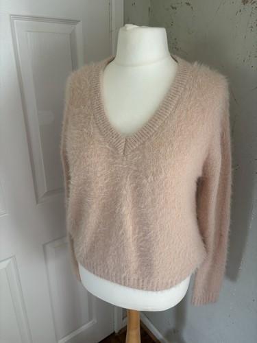 Women apricot pink jumper - apricot/pink,