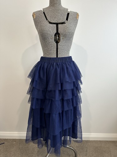 Navy blue tulle tutu - navy,