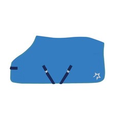 Zeddy fleece rug4ft cobalt - fleece,