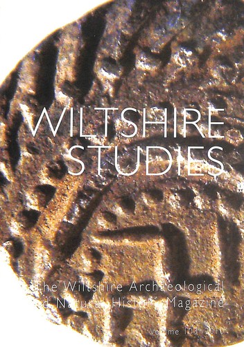 Wiltshire studies vol 103 - wiltshire,