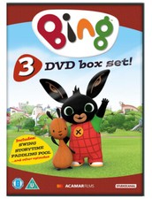 Bing: 1-3 Collection DVD (2016) Philip Bergkvist cert U 3 discs Amazing Value