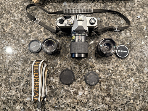 Chinon 35mm slr camera - chinon,