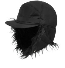 Prada Trooper Hat Black Nylon