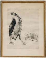 Kurt Meyer-Eberhardt (1895-1977) - Early 20th Century Etching, The Meeting