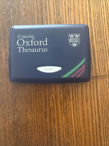 Seiko concise oxford thesaurus - seiko,