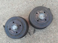 VAUXHALL CORSA C X2 REAR HUBS WITH BRAKE DRUMS 4 STUD WITH ABS 2003-2006