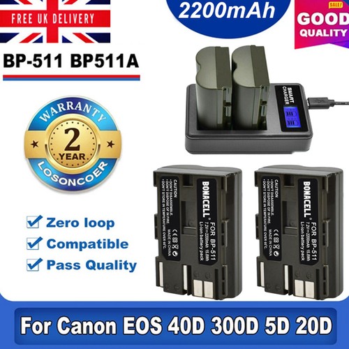 2ps for canon 511 battery - bp-511,