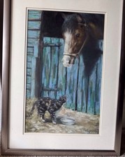 Original Framed Signed Joel