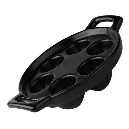 Ceramic escargot plates oven - escargot,