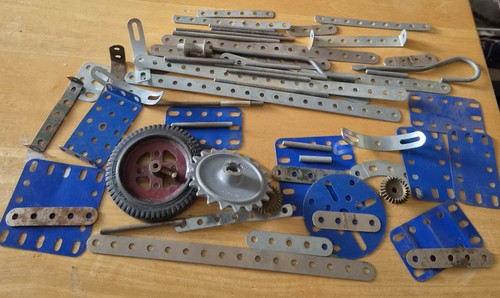 Tin full vintage - full, meccano