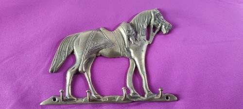 Vintage brass horse shaped - vintage, horse-shaped