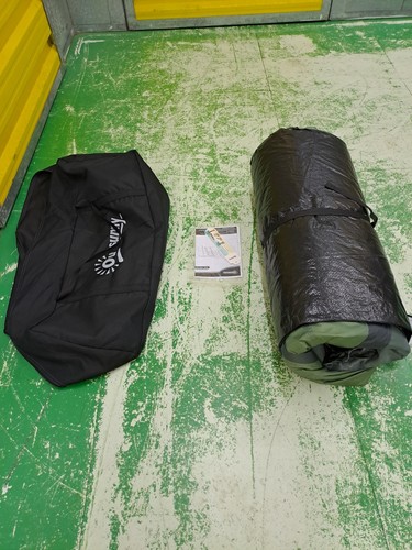 Green camping tent person - tent, 3-4