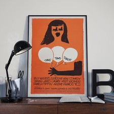 Vintage saul bass one two - bass,