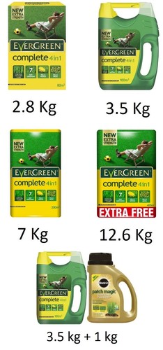 Evergreen miracle gro 1 - evergreen, 4-in-1