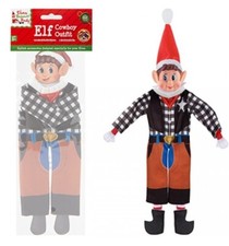 Elf Novelty Cowboy Outfit Prop Accessories Props Dress Up Christmas Decoration