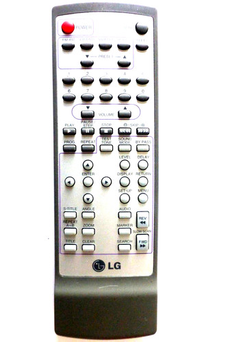 Dvd hifi remote control - lg,