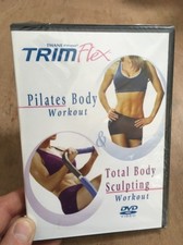 Trim Flex:Pilates Body/Total Body Sculpting(UK DVD)New+Sealed Thane Fitness