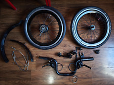 Brompton 6-Speed Wide Ratio Sturmey Archer Wheels Set and Jobs lot parts