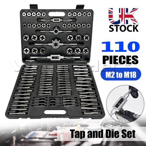 Tap and die set - and, 110pcs