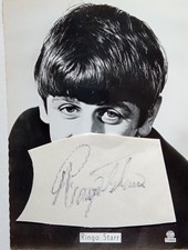 RINGO STARR THE BEATLES Signed