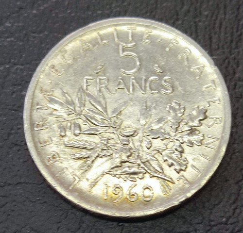 1960 french francs - 1960,