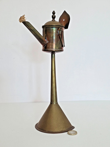 Vintage copper brass - brass, oil