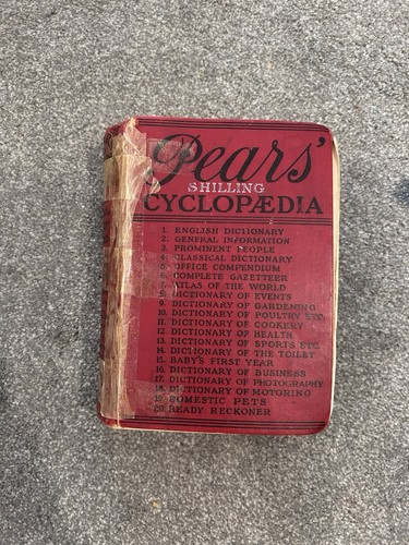 Pears shilling cyclopaedia