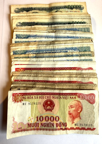 Vietnam million dong - dong,
