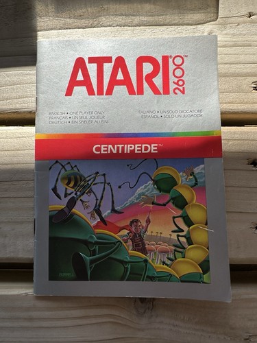 Centipede atari 2600 manual - centipede,