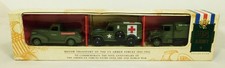 Lledo Die Cast Car Vehicle Set Limited Edition US Army Motor Transport COA