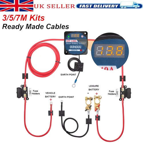 Split charge relay - charge, kit