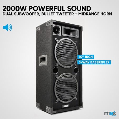 Pair max210 dual inch - dual, 10"