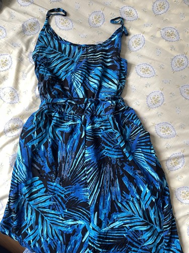 Primark blue tropical print - primark,