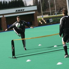 Precision Mini Indoor/Outdoor Football Tennis Set - Skills Training Net  