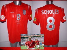 England SCHOLES Adult S M L XL