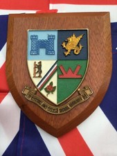37th Wessex and Welsh Signal Regiment wall plaque/sheild