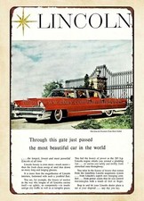 art inspiration 1956 LINCOLN