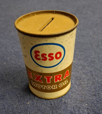 Vintage German  Esso brand tin
