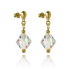 9ct Gold & Aurora Borealis