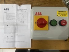 Brand new ABB 5.5Kw 400v DOL Starter with three new  overloads 