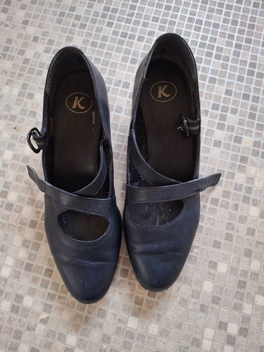 Vintage shoes navy blue - vintage, k
