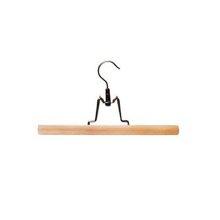 Wooden trouser clamp hanger - trouser,