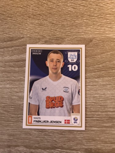 Panini efl 2025 official - efl, 2025/26