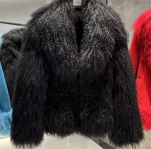 Womens real mongolia sheep fur - sheep,