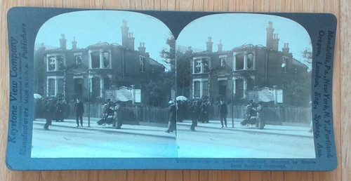 Ww1 stereoview card - ww1,